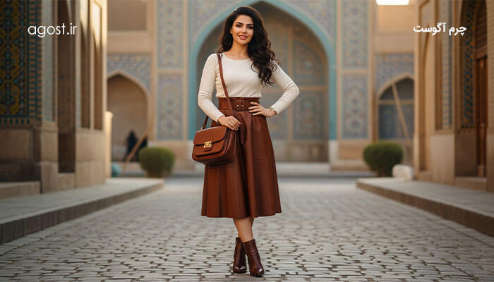 چطور کفش چرم زنانه را با کیف و کمربند ست کنیم؟