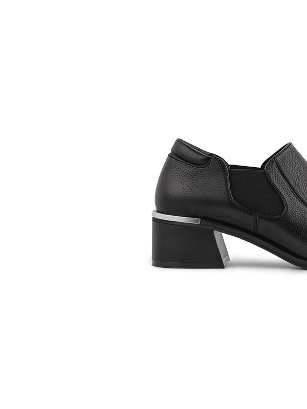 کفش چرم زنانه کلاسیک 130011 چرم آگوست