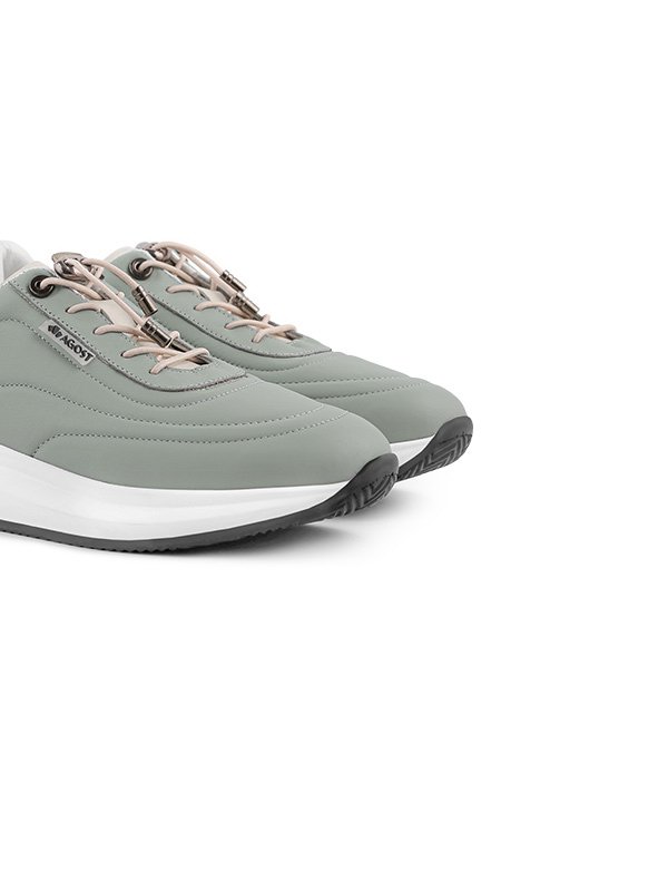 کفش چرم اسپرت زنانه 120075 چرم آکوست