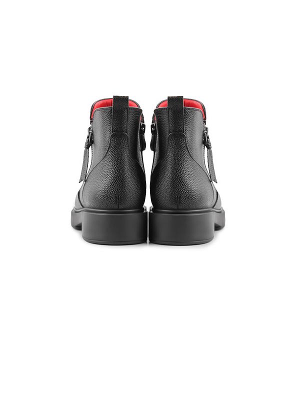 بوت زنانه چرم 117032 چرم آگوست