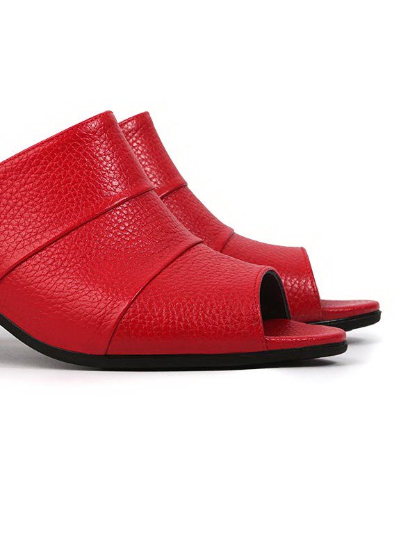 صندل کلاسیک چرم آگوست 110011