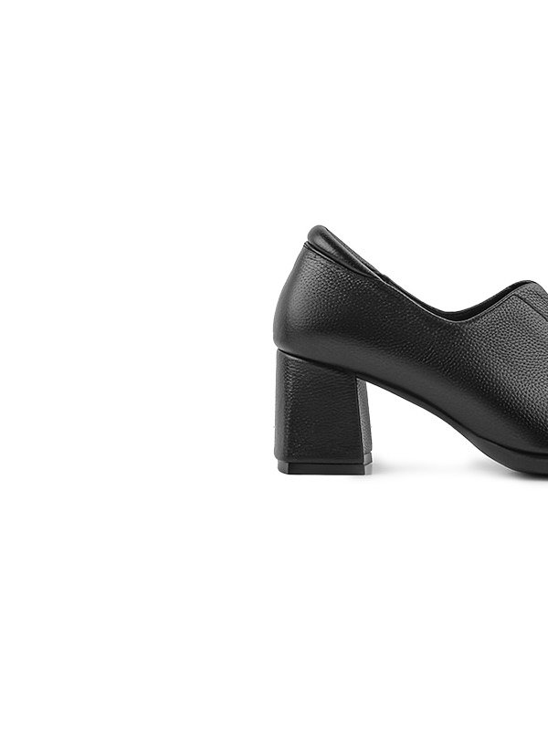 کفش زنانه چرم پاشنه دار 130014 چرم آگوست