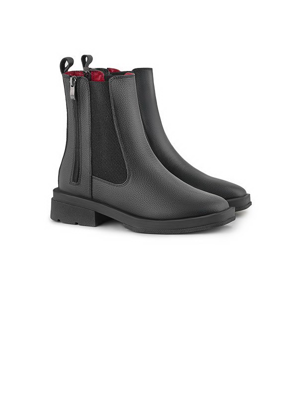 بوت چرم زنانه 117038 چرم آگوست