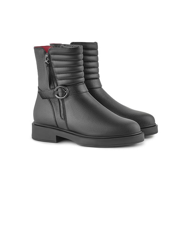 بوت چرم زنانه 117037 چرم آگوست