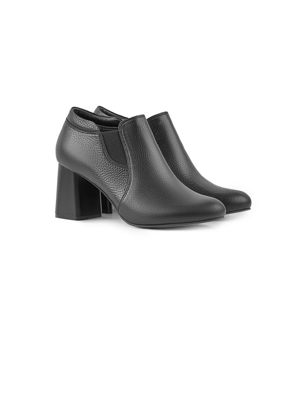 کفش چرم زنانه پاشنه دار 110083 چرم آگوست