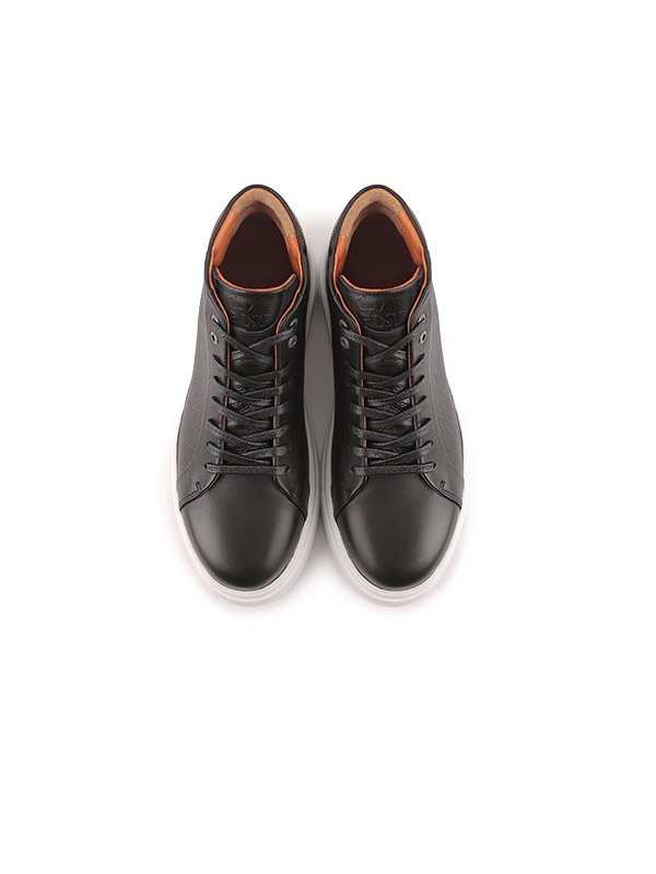 بوت چرم مردانه 217015 چرم آگوست