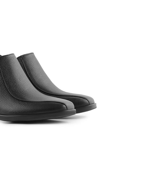 کفش چرم زنانه پاشنه دار 130013 چرم آگوست