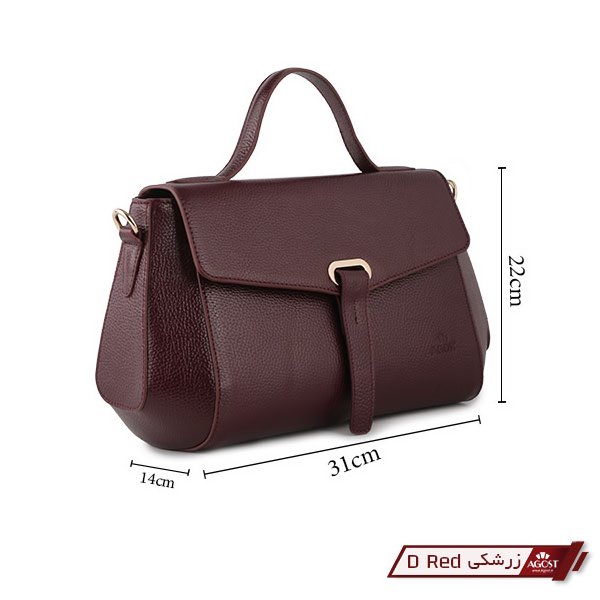 کیف زنانه چرم آگوست 310002 Helen
