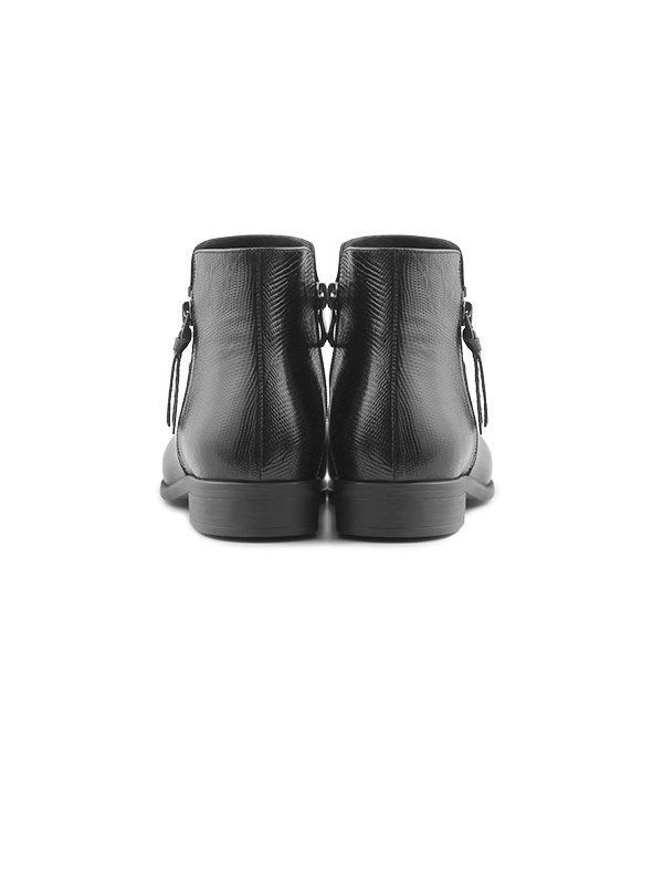 بوت زنانه چرم 117031 چرم آگوست