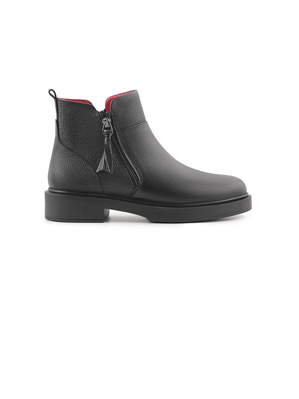 بوت زنانه چرم 117032 چرم آگوست