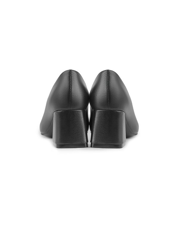 کفش چرم زنانه پاشنه دار 110081 چرم آگوست