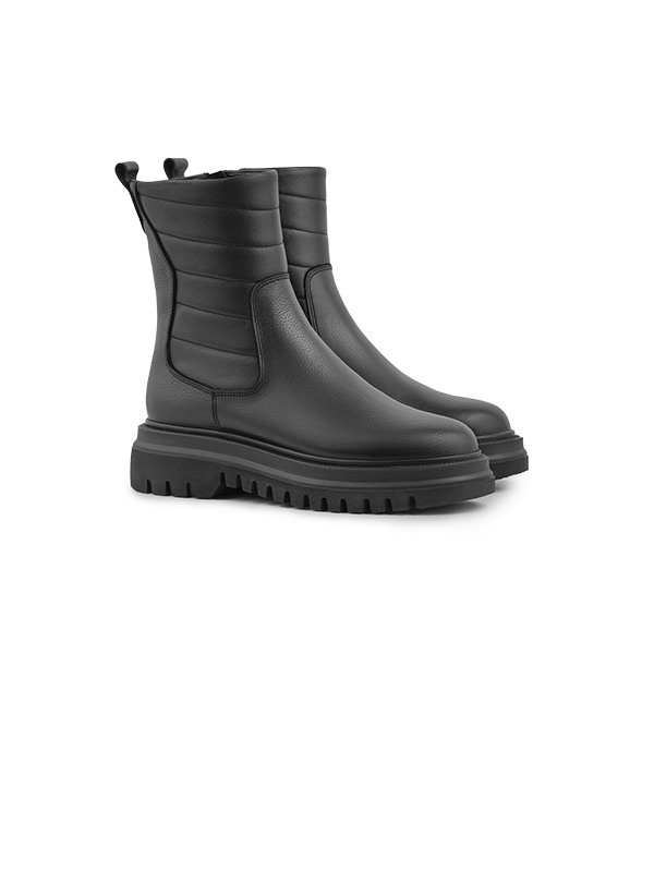 بوت چرم زنانه 117040 چرم آگوست